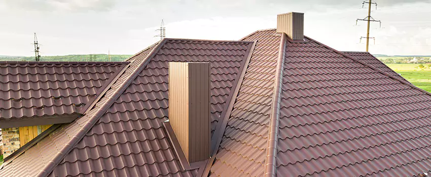 Residential Chimney Flashing Restoration in Merrick, NY