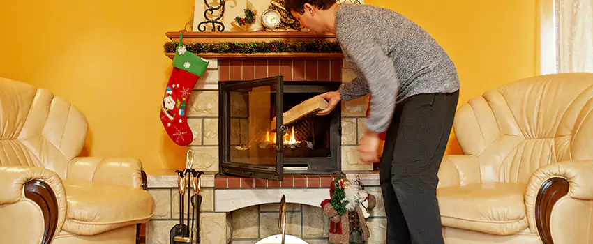 Gas to Wood-Burning Fireplace Conversion Services in Merrick, New York