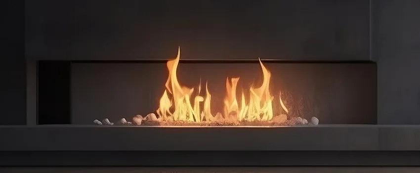 B-Vent Gas Fireplace Installation in Merrick, NY