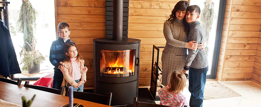 Morso Cast Iron Fireplace Insert Installation in Merrick, New York