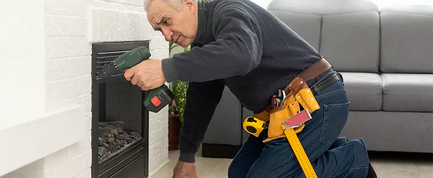 New Indoor Fireplace Installation in Merrick, New York