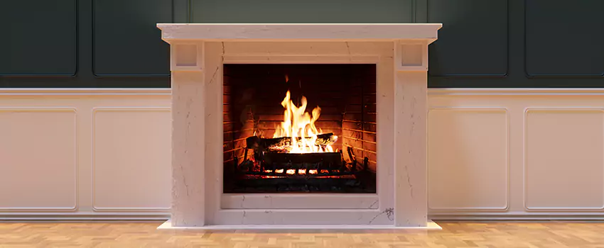 Open Flame Wood-Burning Fireplace Installation Services in Merrick, New York